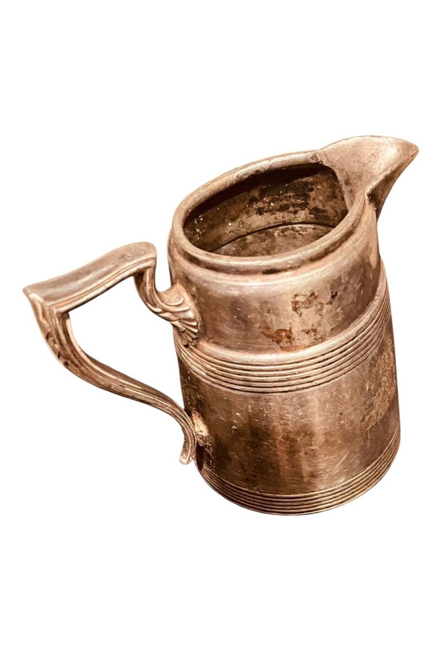 Knickerbocker Silver Co. Antique Silver Plated Creamer Pitcher 1916